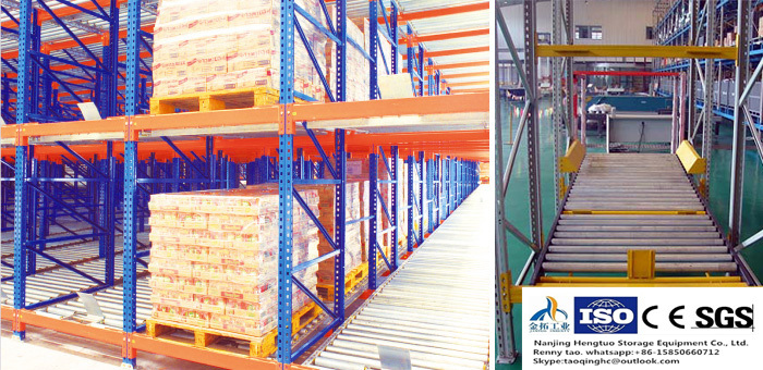 Flow Racking Selector / Pallet Flow-Through Racking