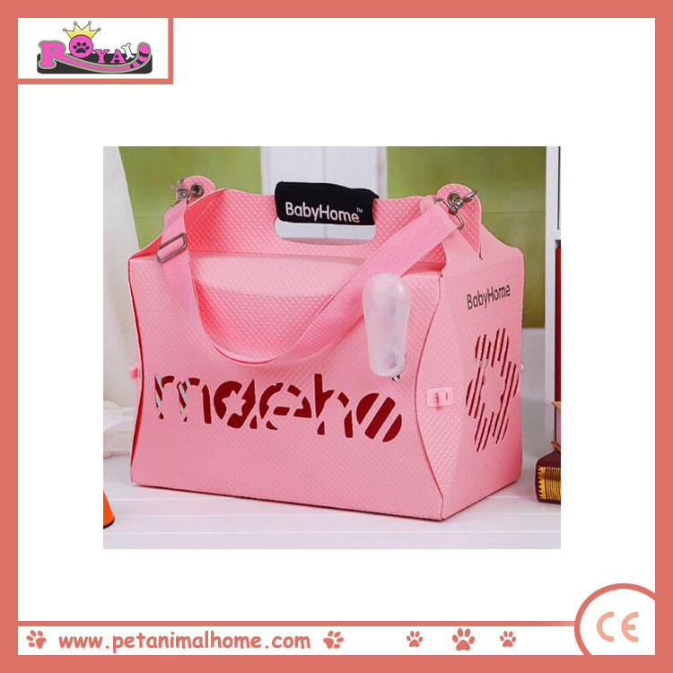 Portable Plastic Pet Bed in Pink