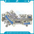 Hospital ICU Medical Electric Bed with Ten Cranks Good Choice for ICU Room