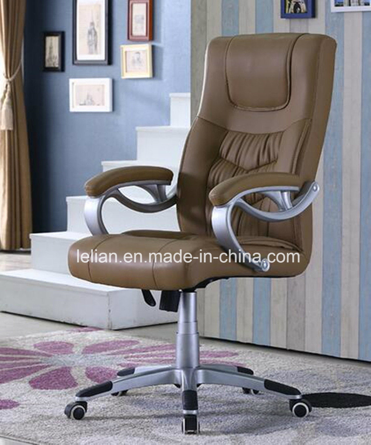 High Back Office Chair with Arms