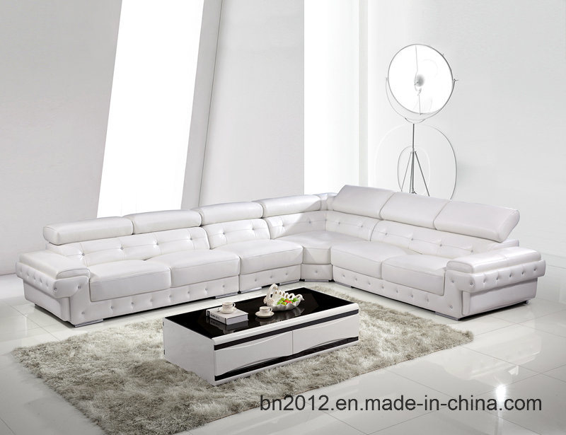 Living Room Genuine Sofa (H3026)