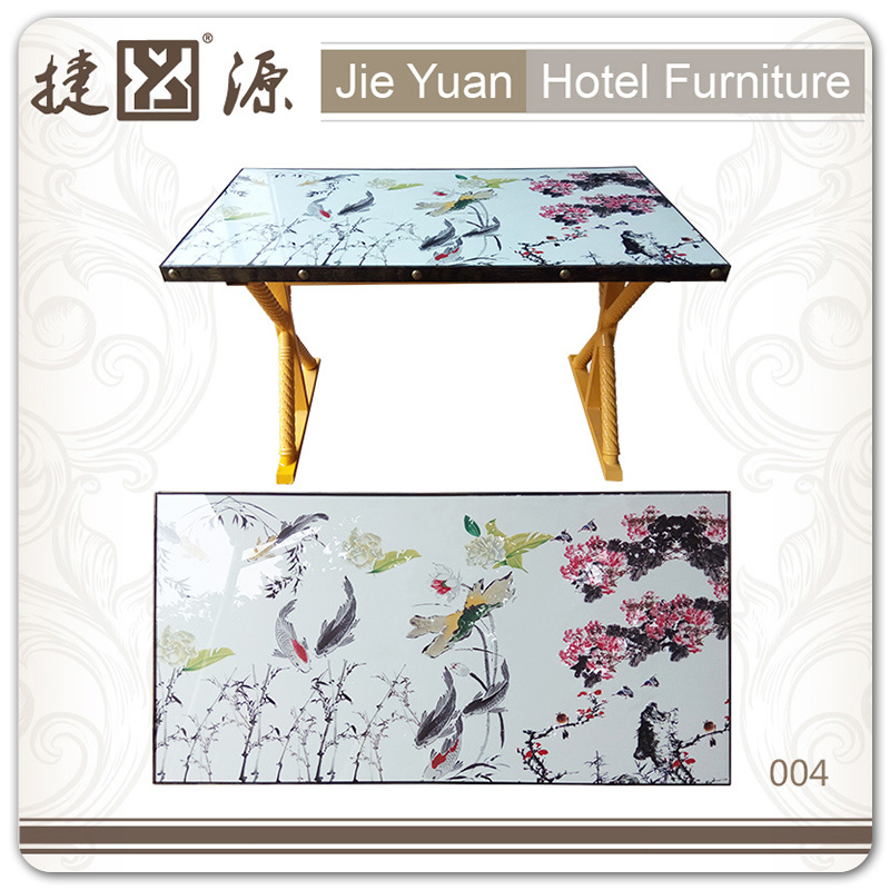 Wholesale Factory Fasionable Western Dining Table for Hotel (004)