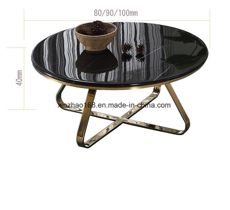 Round Coffee Table with Living Room Design