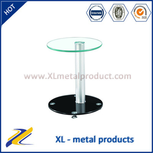 2015 Hot Sale Cheap Clear Glass Top Coffee Table