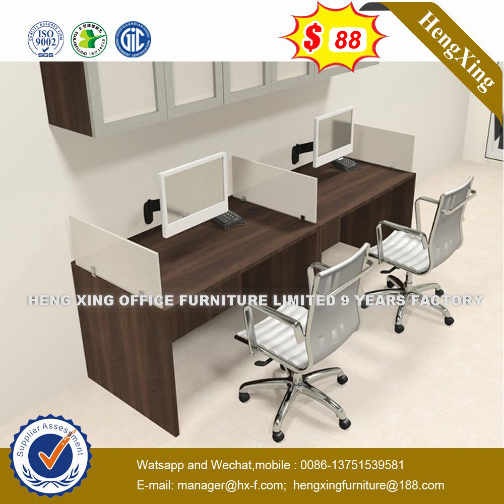 Long Jing Melamine Laminated 	Beech Color Office Partition (HX-8N2118)