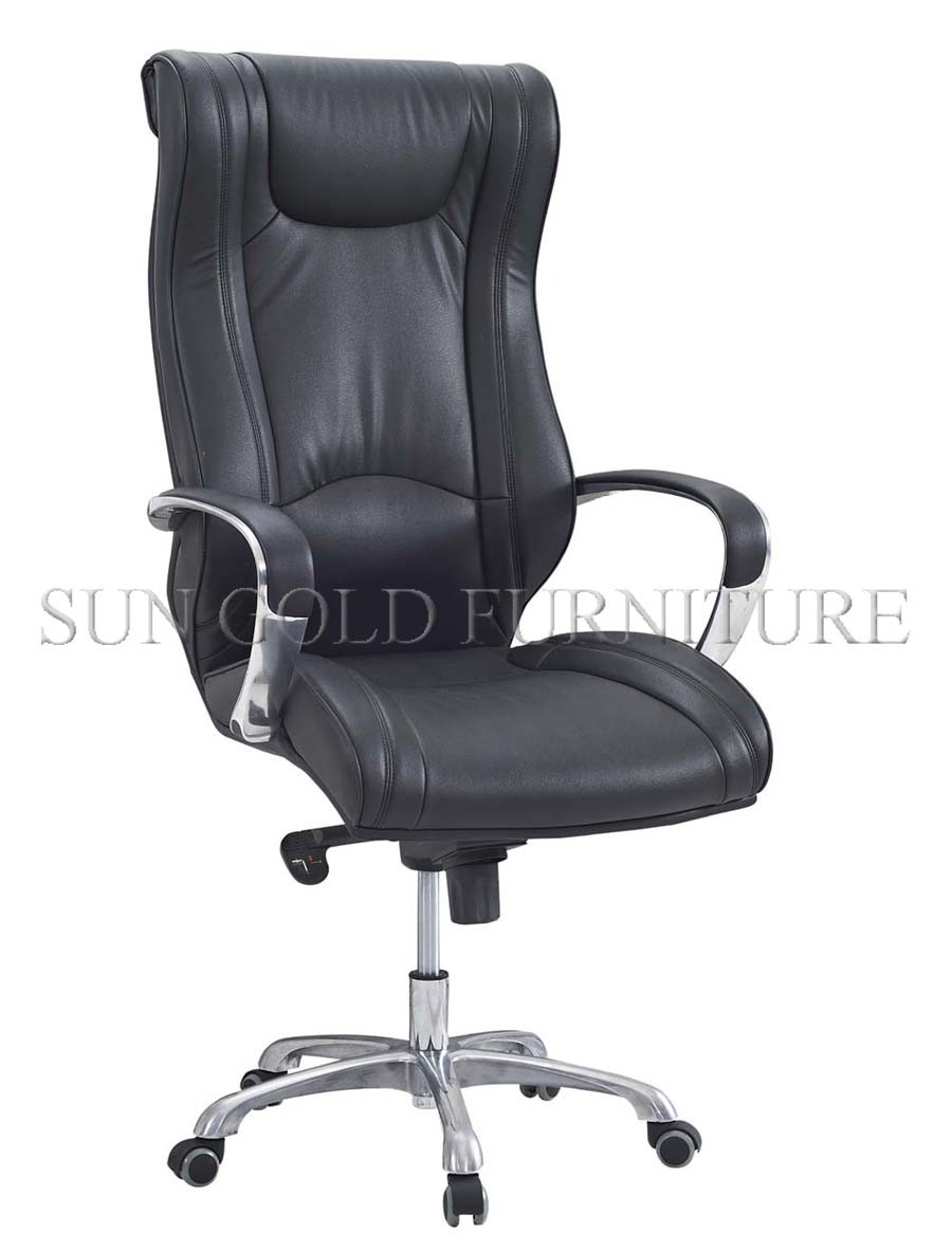 Cow Leather Boss Chair (SZ-OC055)