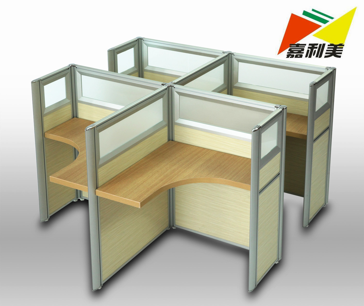 2018 Classic Environmentally Furniture Office Desk with Partition Screen