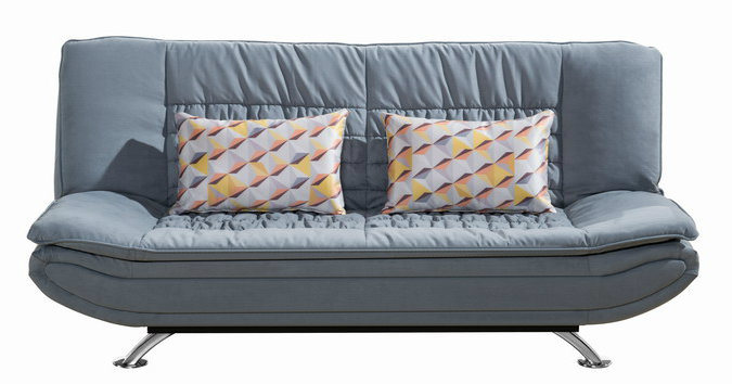 Classic Two Folded Fabric Sofa