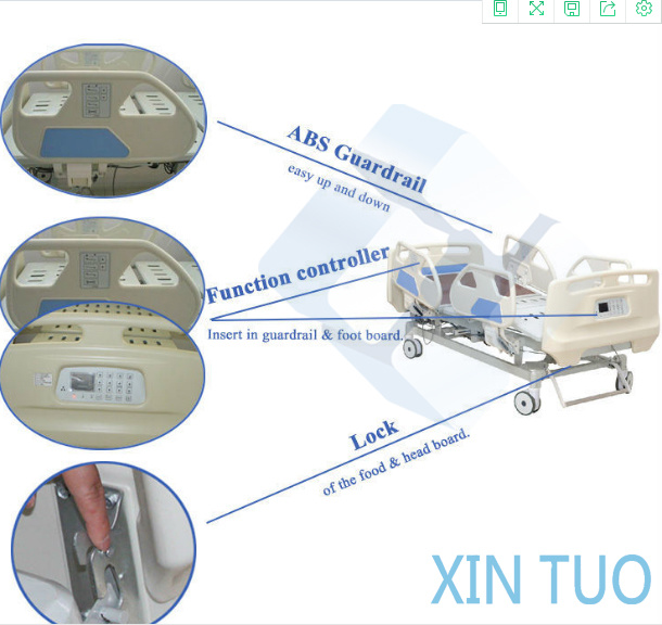 Hospital Equipment Electric Adjustable Hydraulic Weighing Bed