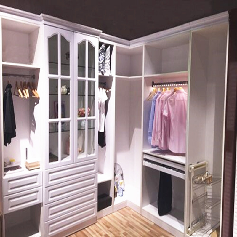 Customized Fashion Modern MDF+PVC Wardrobe Wardrobe (Wr-07)