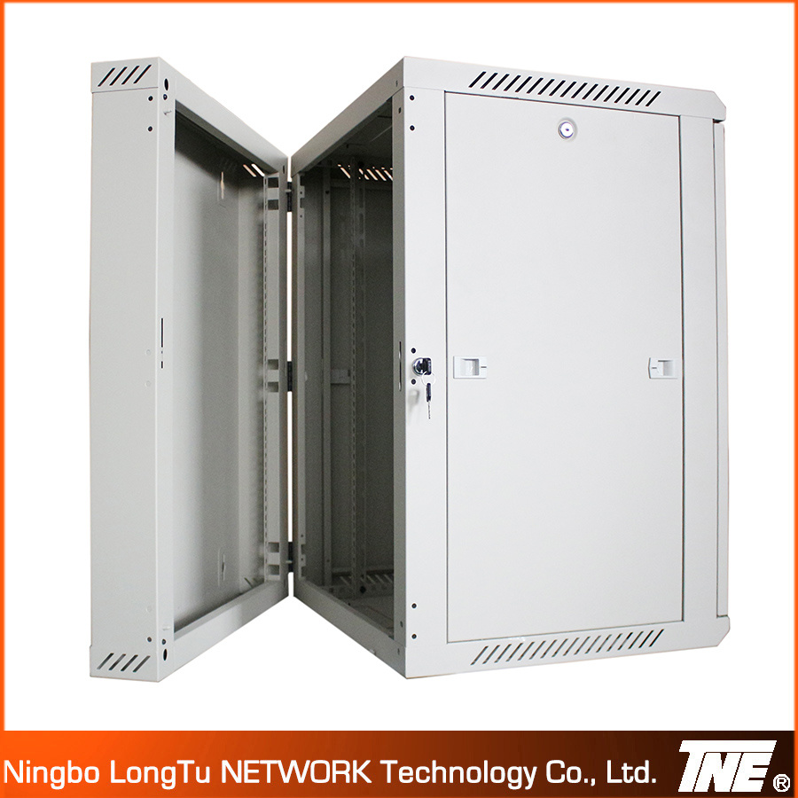 Double Section Wall Mount Network Cabinet