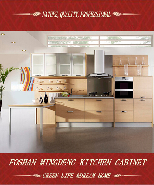 Melamine Custom Kitchen Cabinets (ZS-389)