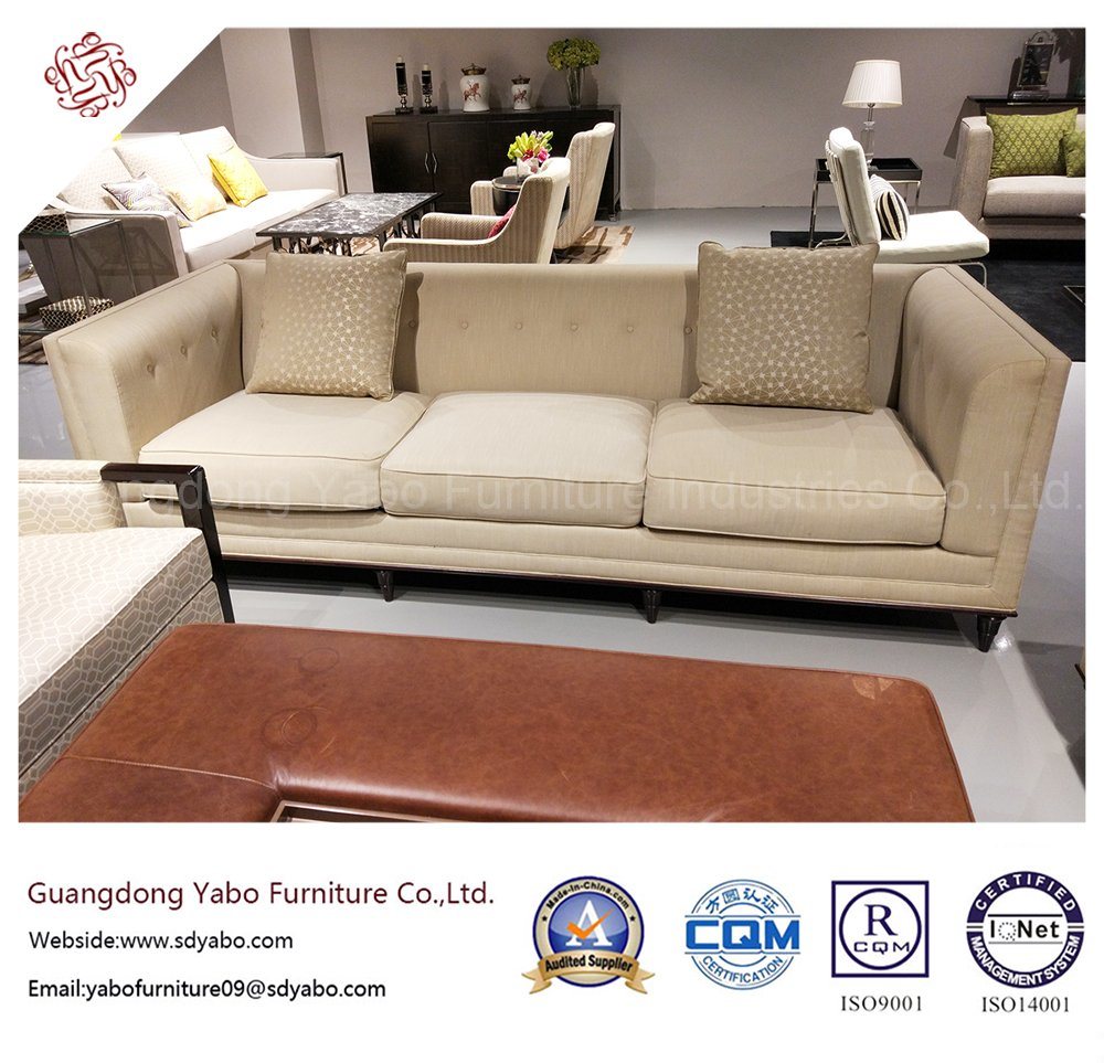 Custom Made Hotel Furniture with Lobby Fabric Sofa (YB-O-38)