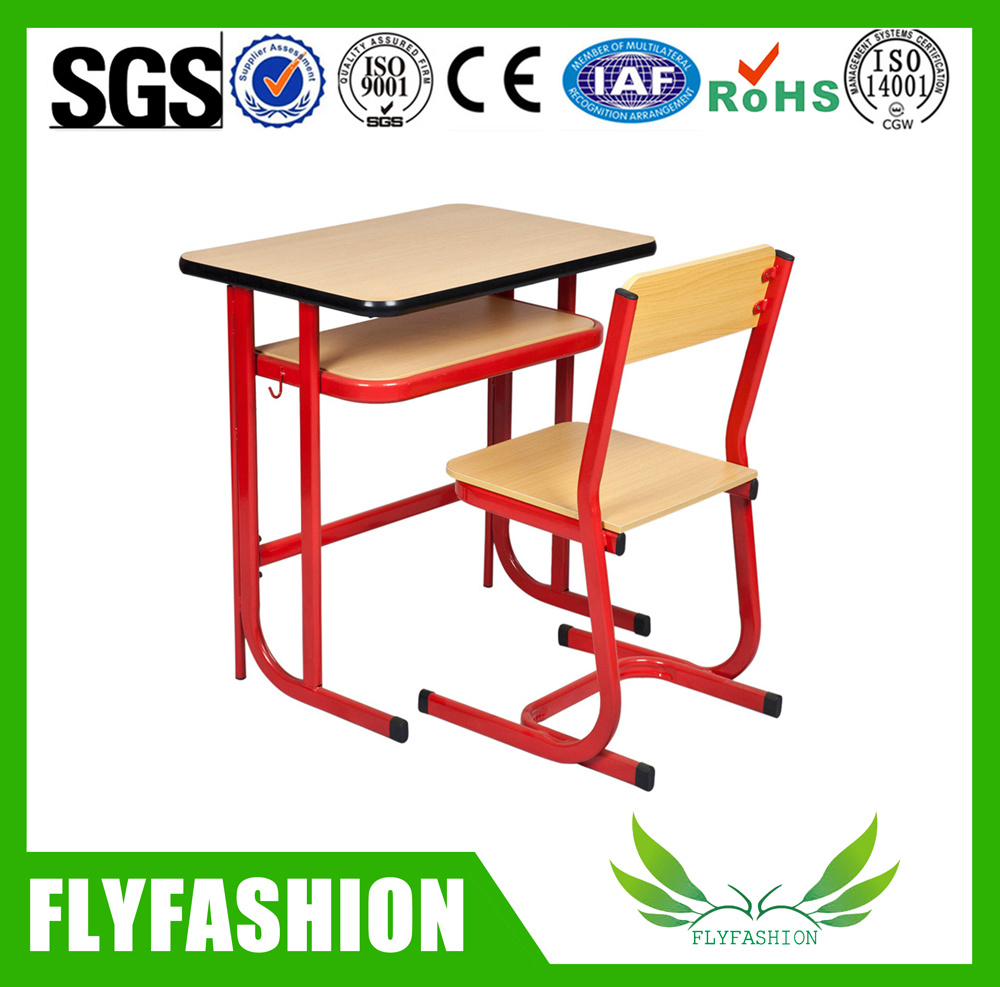 Wooden Furniture Single Student Desk Set for School (SF-65S)