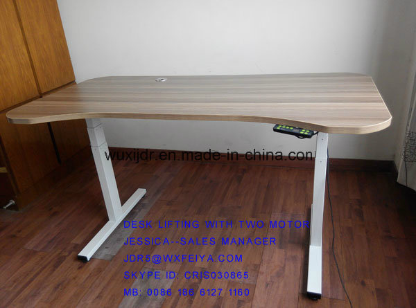 Stand up Desk with Two Motors and Three Segment