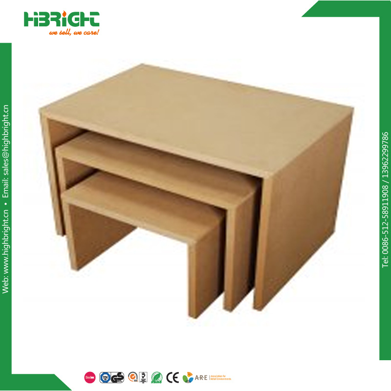 Department Store Wooden MDF Promotional Table