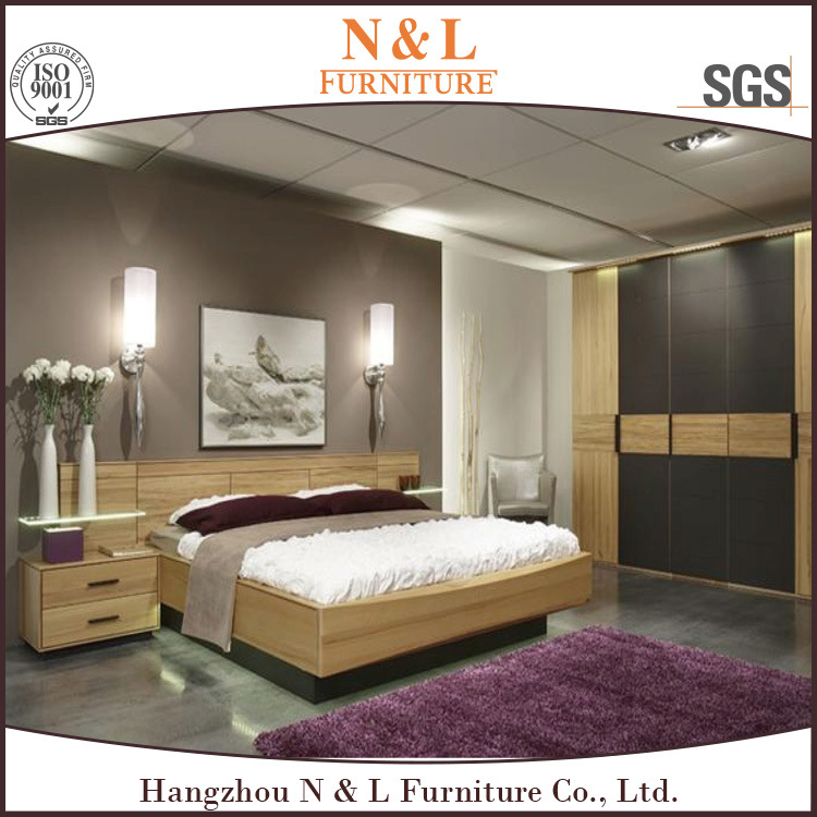 Home Furnitur Set Wooden Wardrobe and Bedroom Furniture