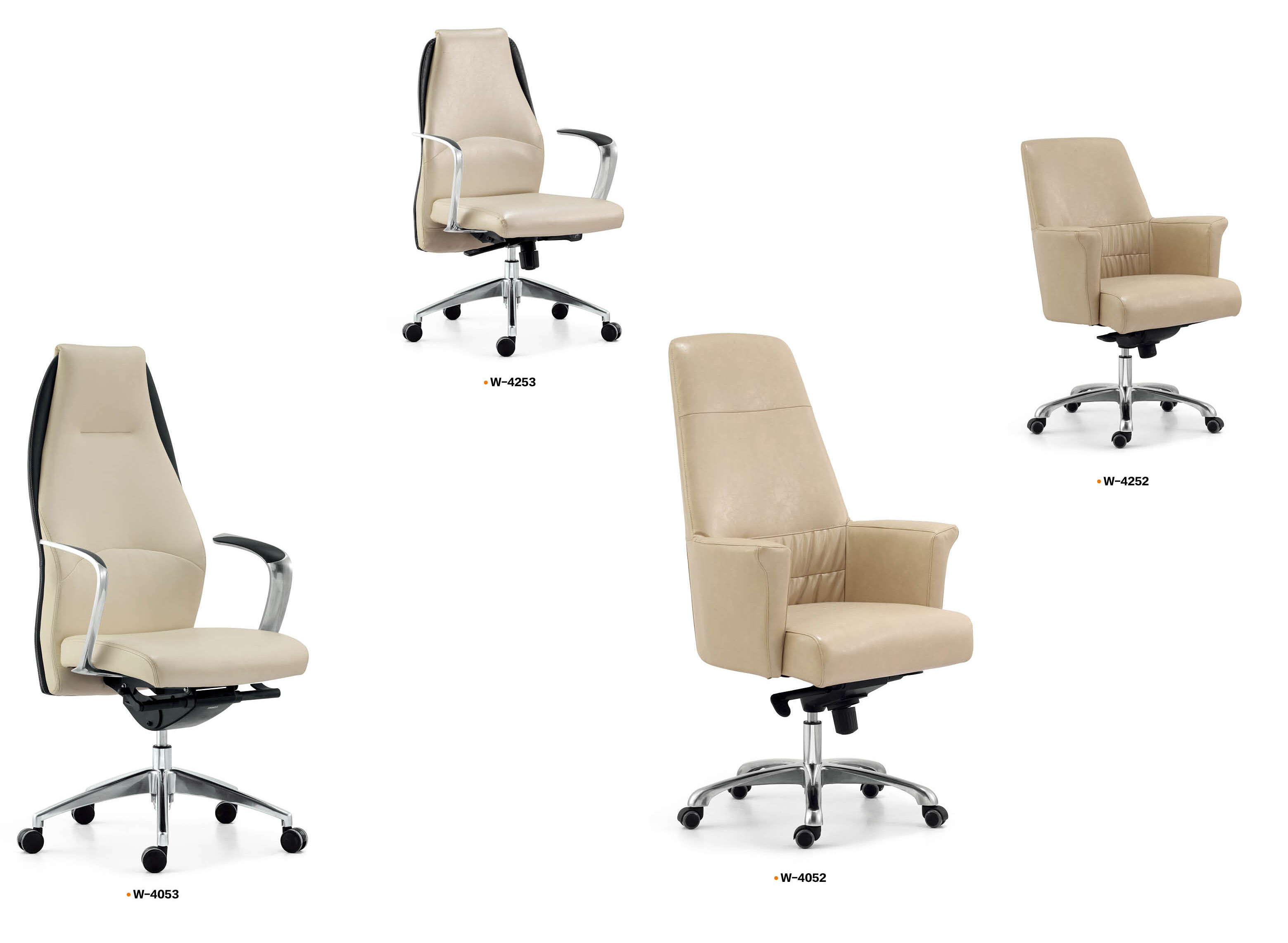 New Style Economic PU Lether Office Cow Manager Chair