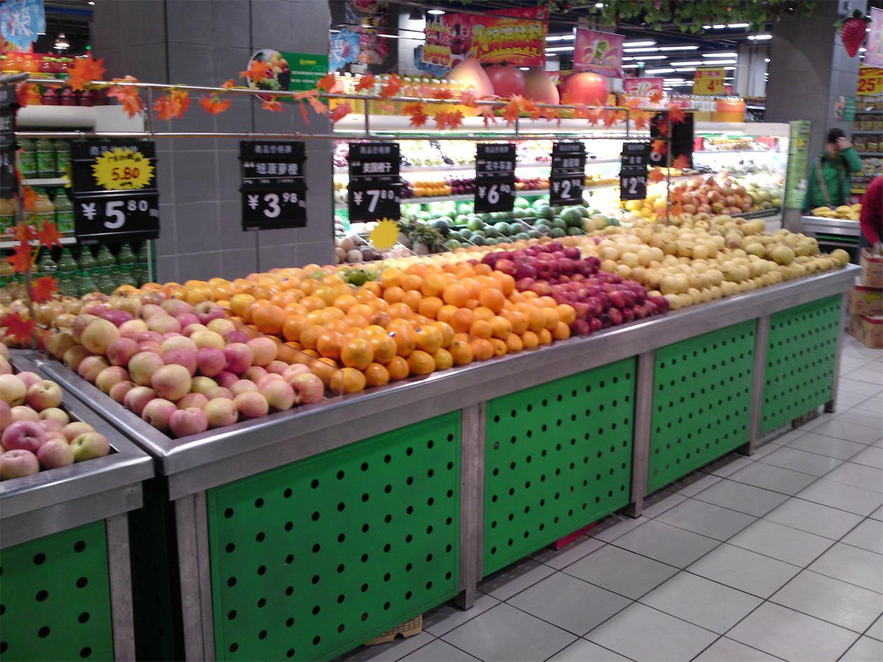 Fruits/Vegetables Display Promotion Stand