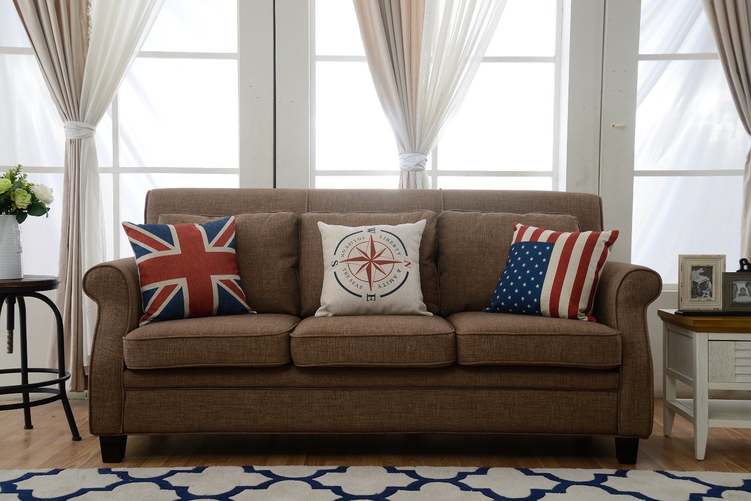 Hot Sale Fabric Sofa for American Style Furniture