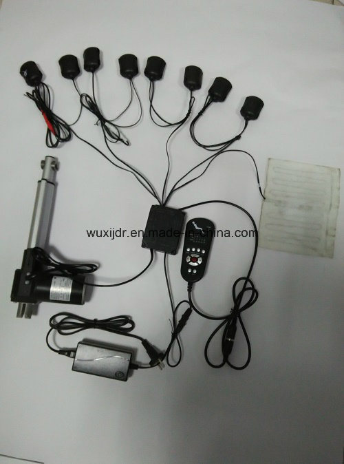 Lift Chair Actuator with Massage Motor and Heater