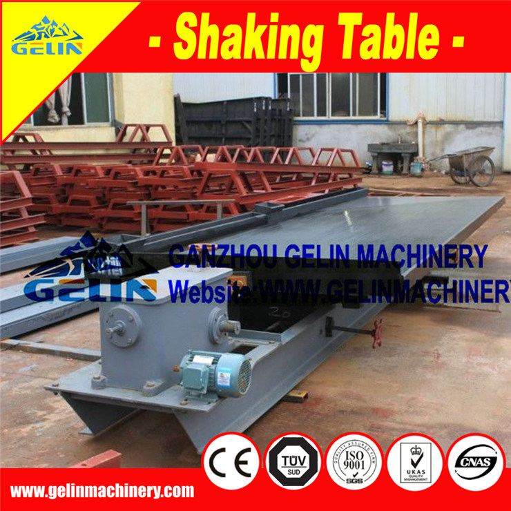 Fiberglass Wet Type Mineral Separator Shaking Table Model (6S 7.6, 6S 4.08, 6S 1.95)