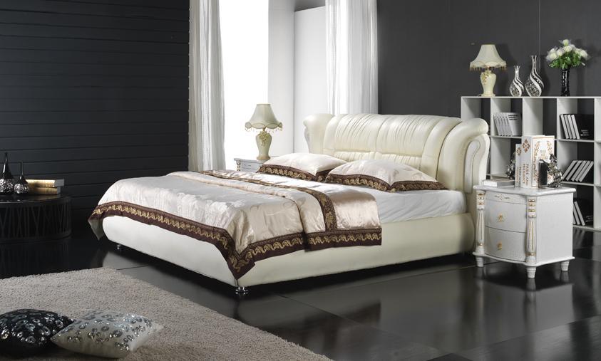 Faux Leather Bed (6012)