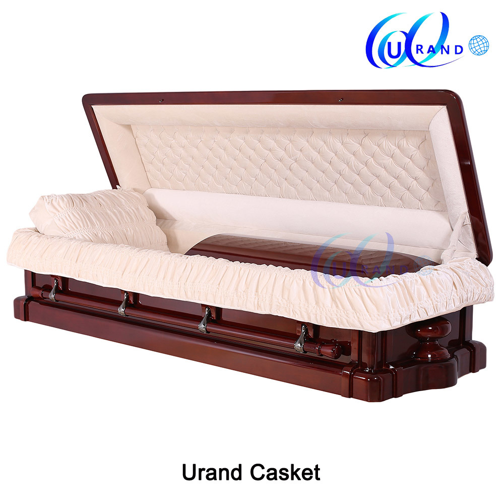 President Nancy Regan Hote Sale Luxury Mahogany Casket and Coffin