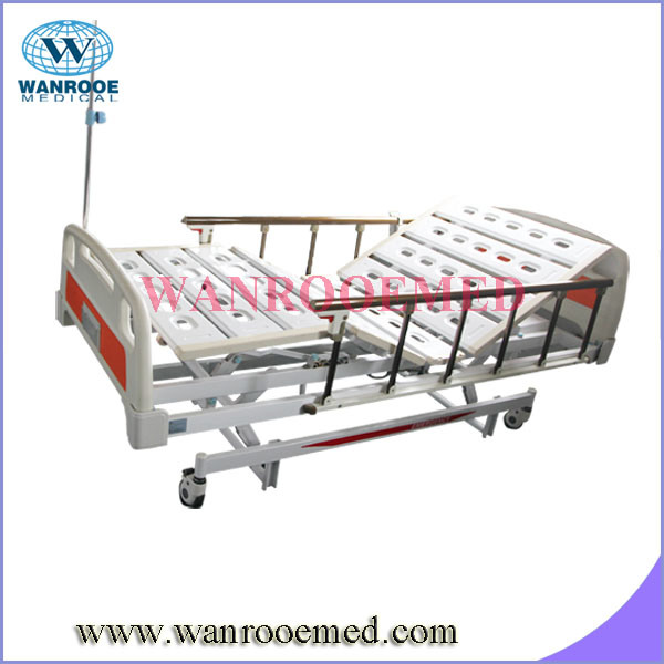 Bae307 3-Function Electric Ultra Low Position Full Hospital Bed