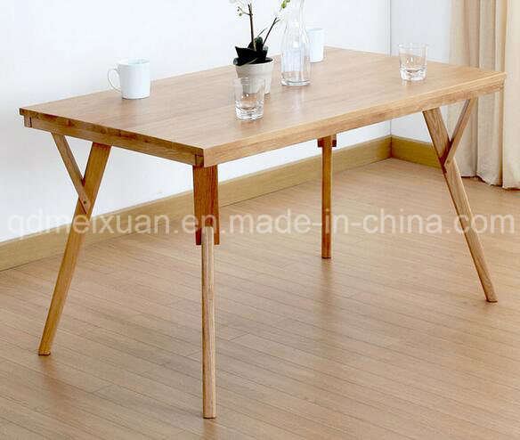 Solid Wooden Dining Table Living Room Furniture (M-X2419)