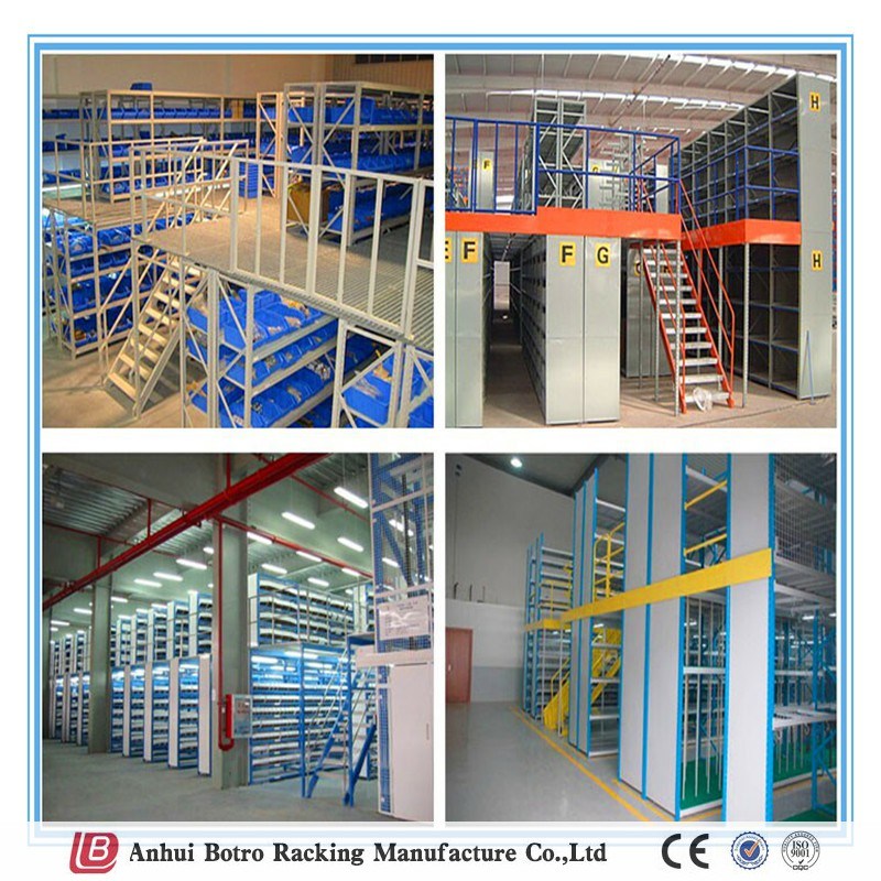 Ganlvanized Heavy Duty Metal Steel Mezzanine Shelving