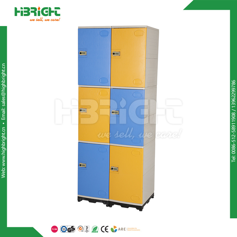 ABS School Plastic Locker for Changing Room