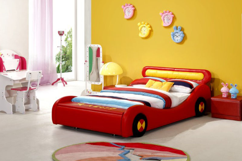 The Most Popular Modern Children Car Bed (HC003)