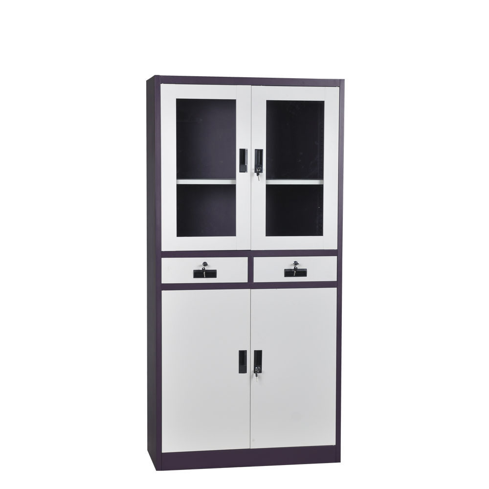 4 Doors, 2 Drawers, Office Furniture Metal in The Second Ark Steel Cabinet