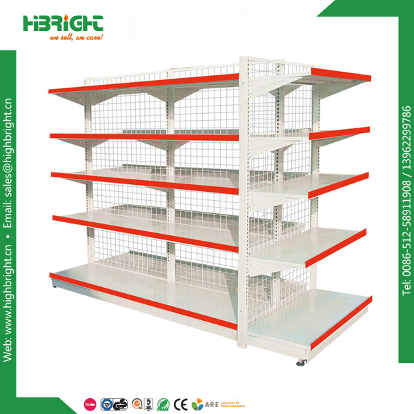 Light Duty Wire Back Supermarket Shelving