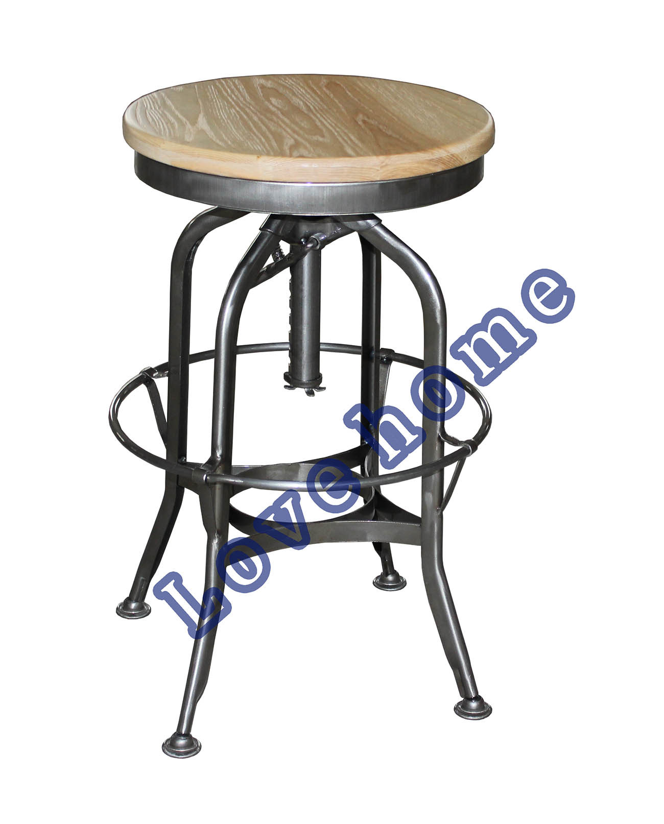 Replica Industrial Wooden Metal Furniture Turner Vintage Toledo Bar Stools