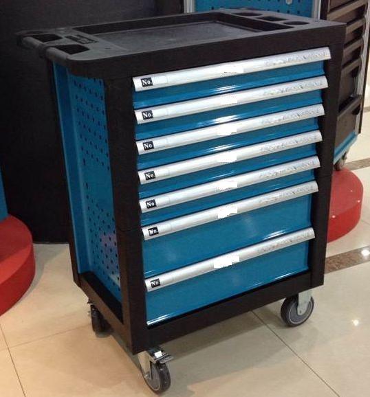 7 Drawers Germany Design Swiss Kraft Tool Cabinet for Car Repair Tool Trollery