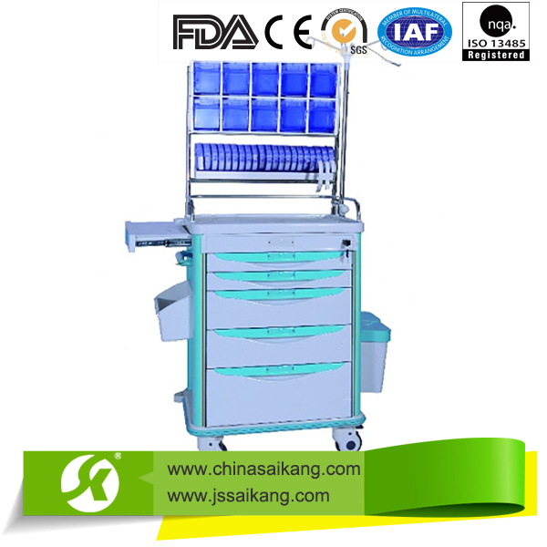 ISO9001&13485 Factory Luxury Hospital Medicine Trolley