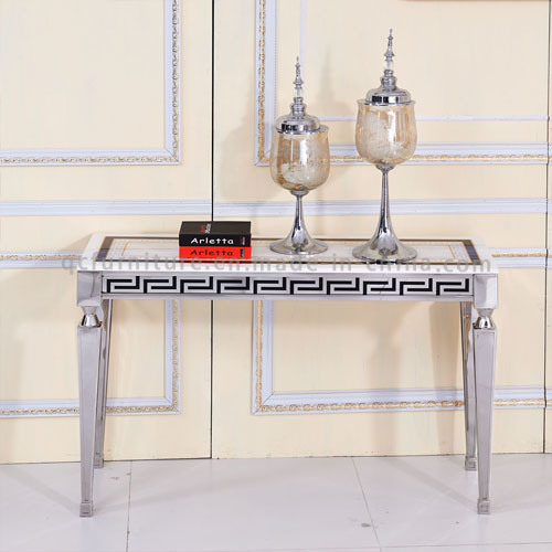 2016 Modern Model French Stainless Steel Console Table