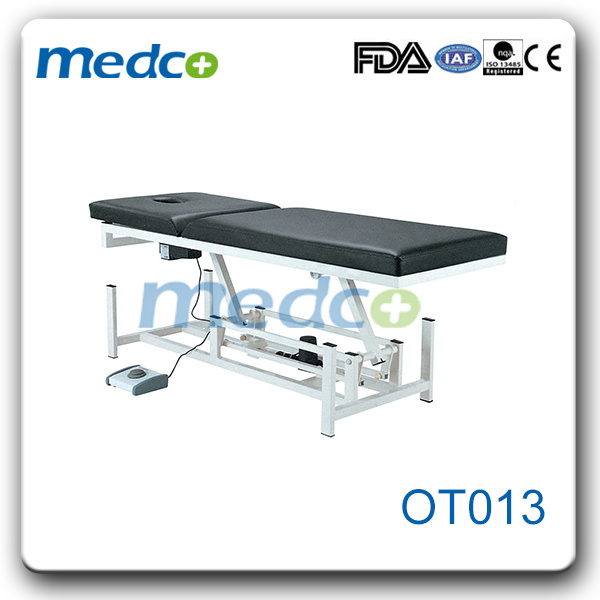 Electric Adjustable Hospital Examination Table Bed for Patient