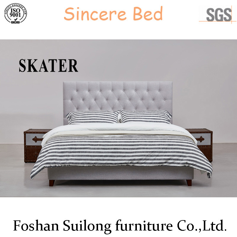 Sk01 American Style Fabric Bed