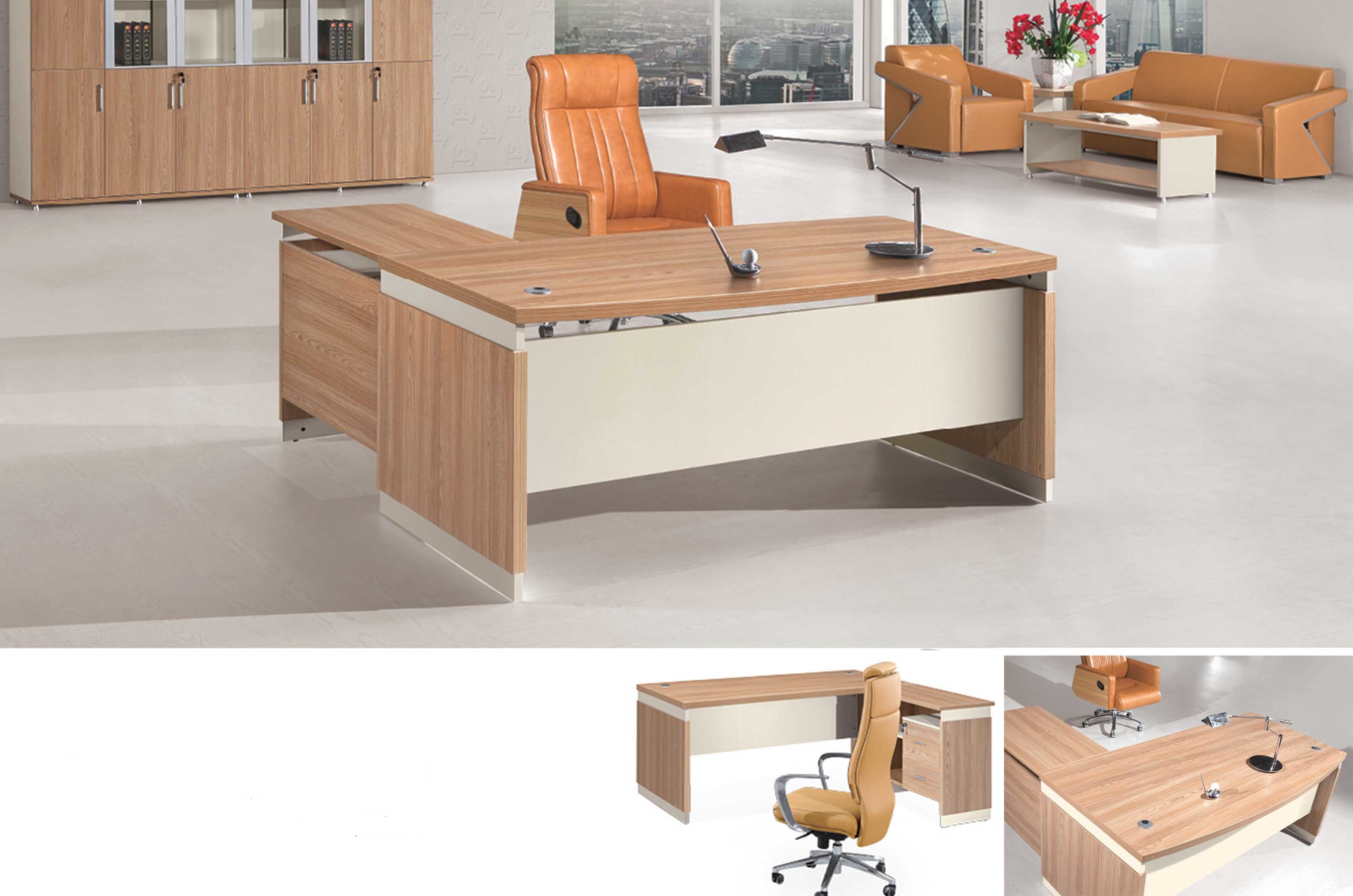 Modern Home School Hospital Wooden Executive Office Table