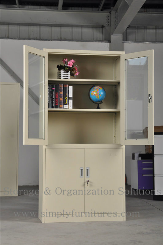 Metal Filing Storage Cabinet with 2 Shelf