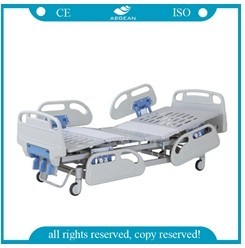 AG-Bys001 ABS 3-Crank Manual Equipment Medical Bed (AG-BYS001)