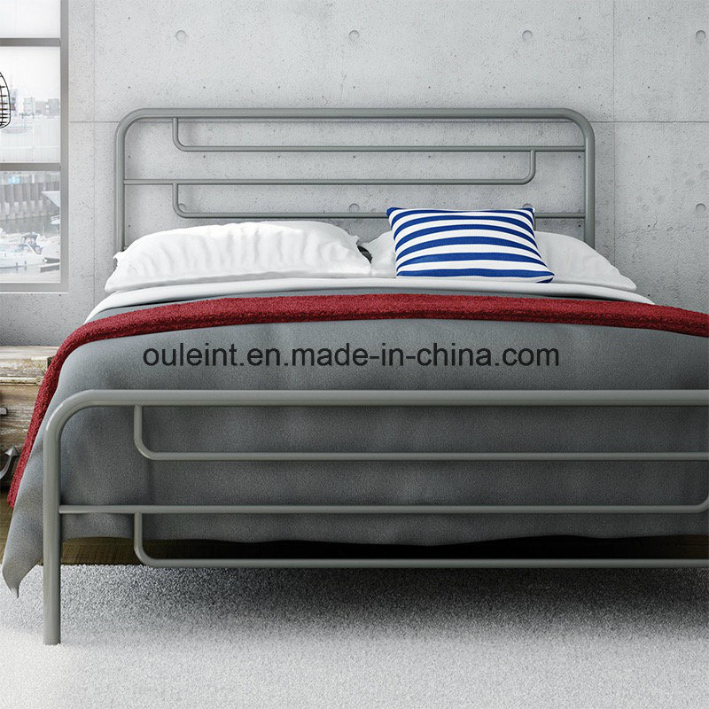 High Quality Metal Double Bed (OL17197)