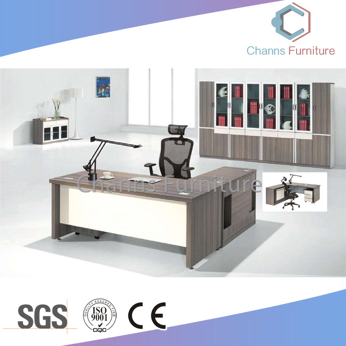 Modern Computer Table Wooden Office Furniture with Mobile Drawer (CAS-ED31431)