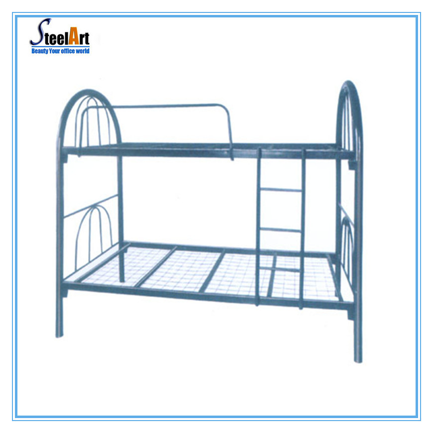 Bedroom Knock Down Metal Mesh Double Bunk Bed