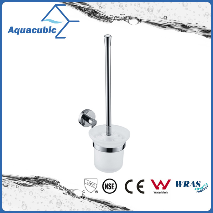 Contemporary Chromed Toilet Brush Holder (AA9617)