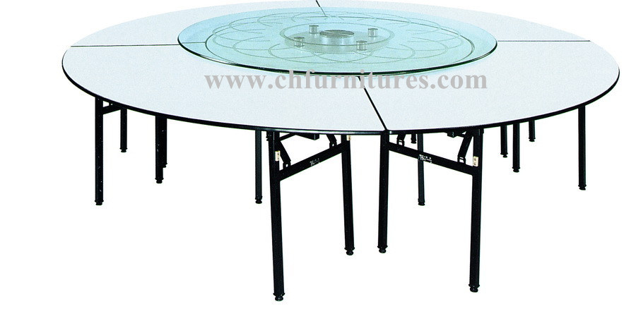 Plywood Restaurant Dining Folding Table (YC6005)