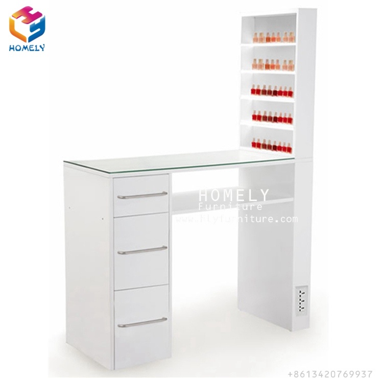 Manufacture Fashion Design with LED Printing Light Manicure Tables